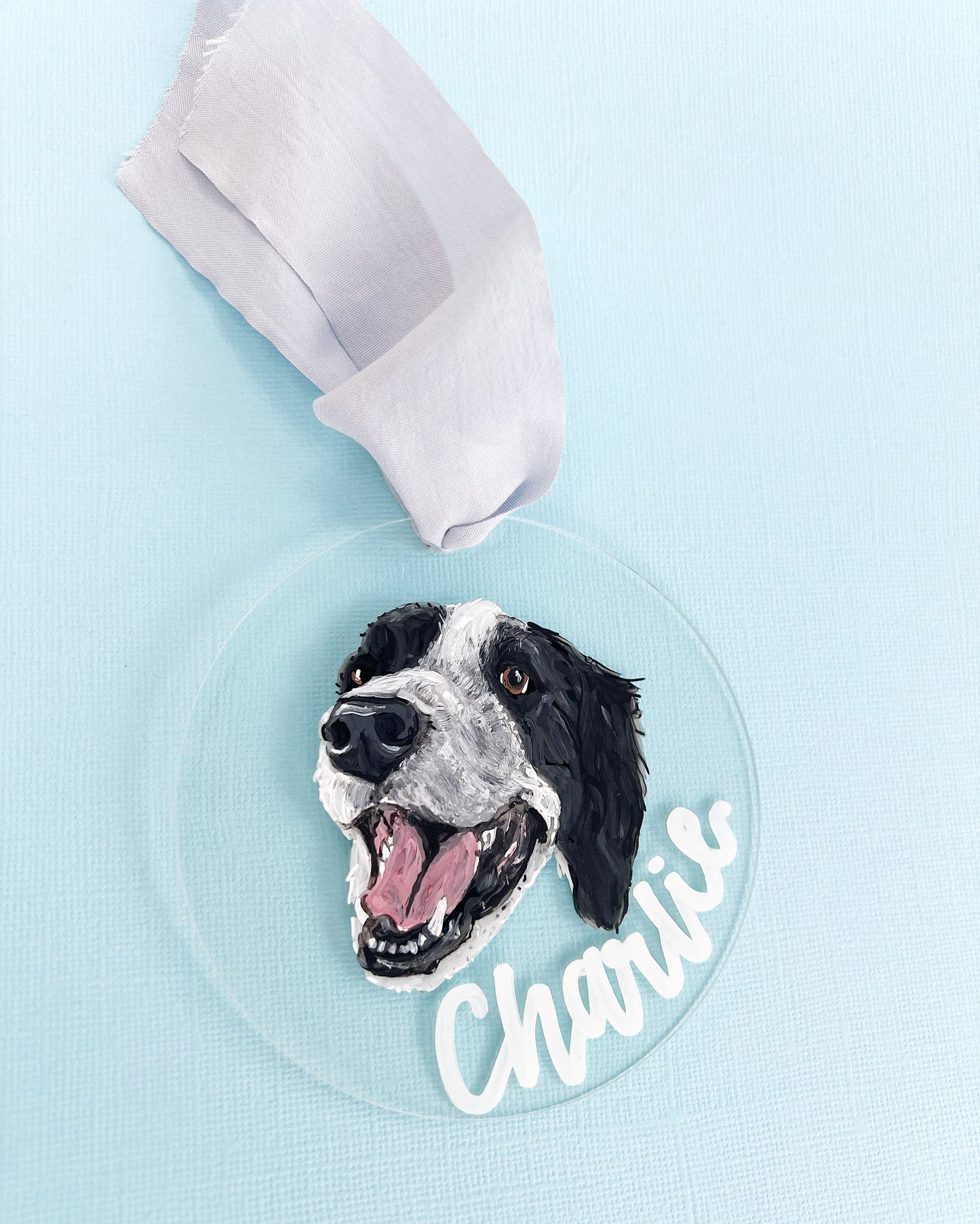 Pet Ornament on Acrylic Disc