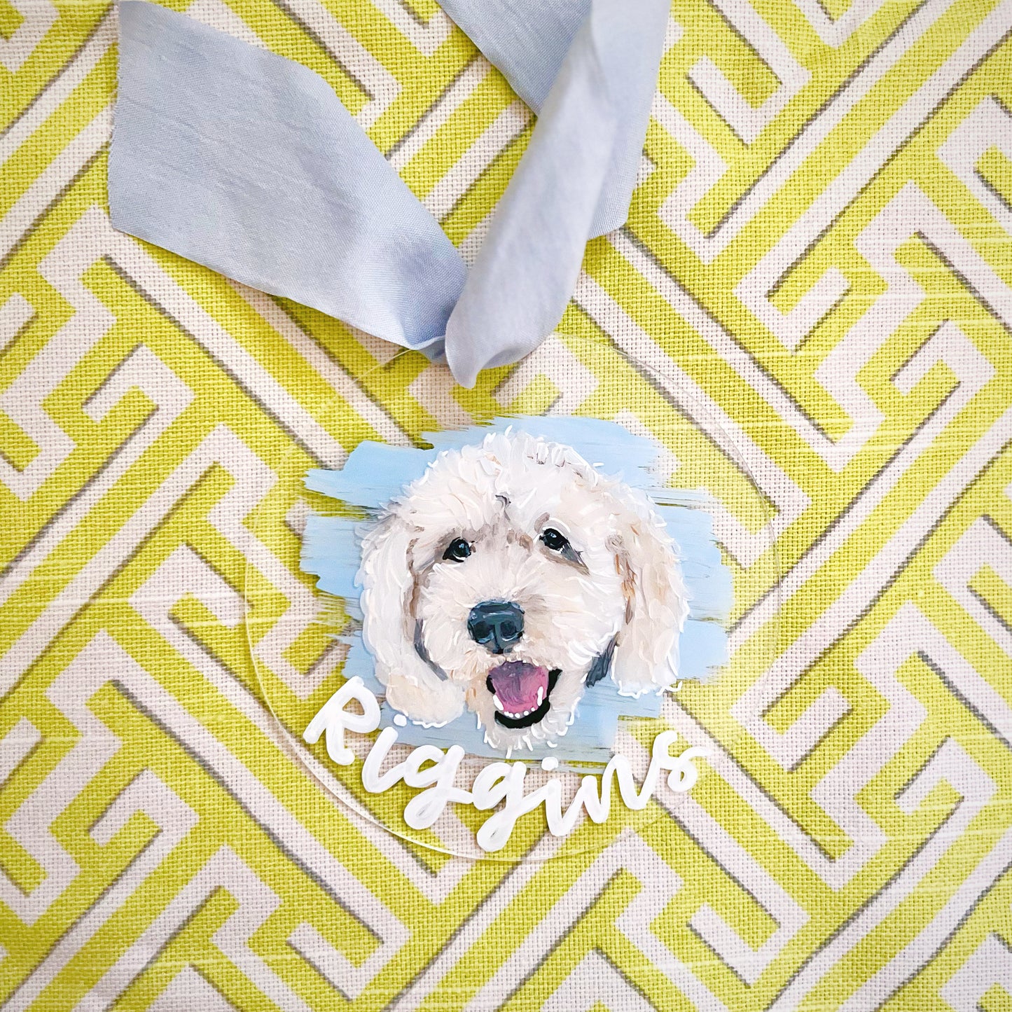 Pet Ornament on Acrylic Disc